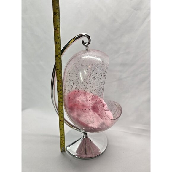 Vintage Bratz Funky Fashion Furniture Doll Egg Swing Chair Pink 2003 - Picture 4 of 13